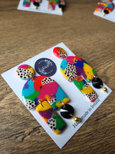 Load image into Gallery viewer, Colour POP Statement Dangling earrings - Dúil
