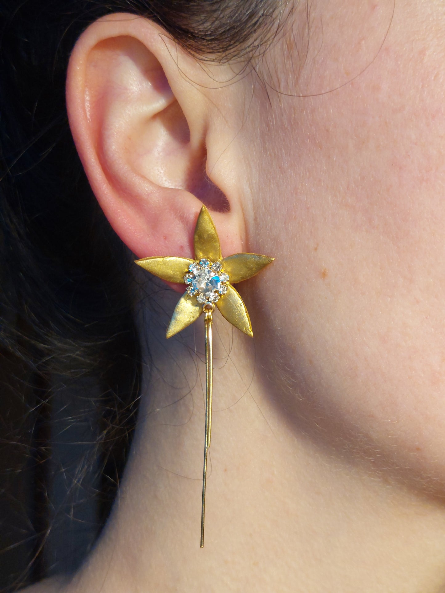 Dúil Réaltín gold earrings - Dúil