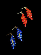 Load image into Gallery viewer, Ariel Blue Dangle Earrings - Dúil
