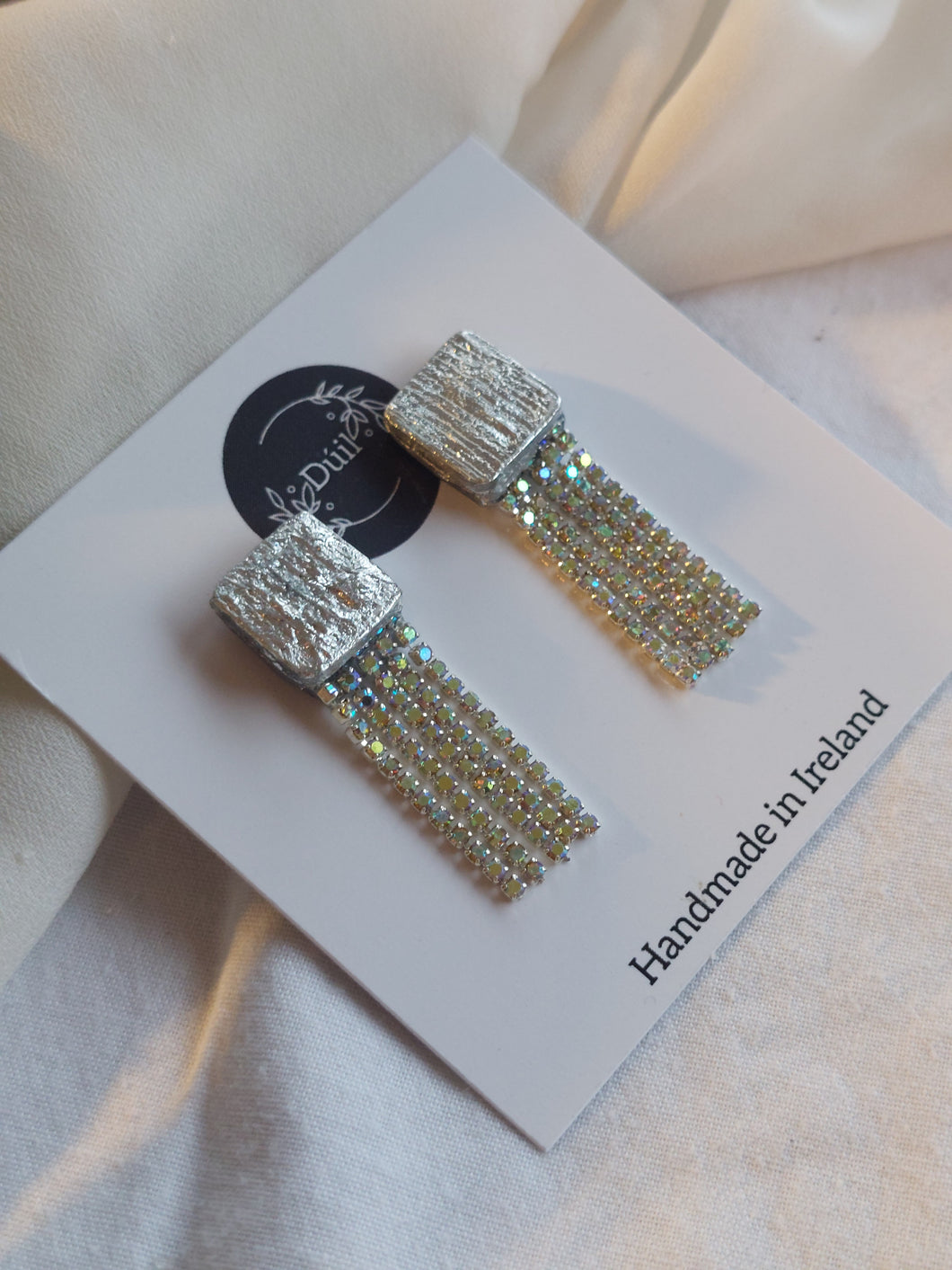 Dúil Leoni Silver small earrings - Dúil