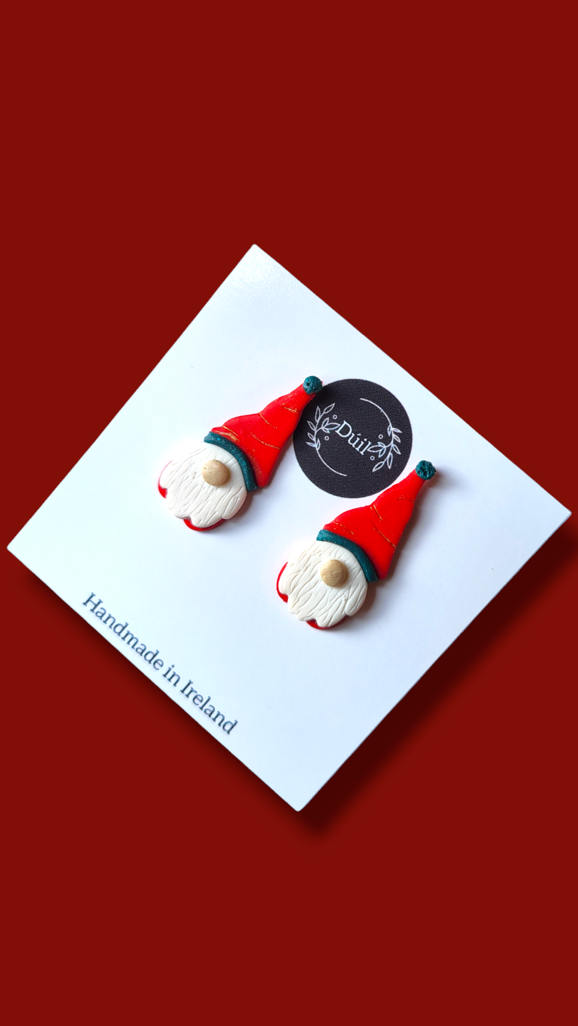 Dúil Christmas Earrings | Irish Christmas gifts for her