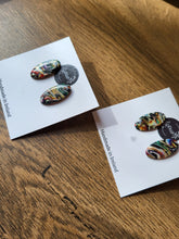 Load image into Gallery viewer, Colour Flow Statement Stud Earrings - Dúil
