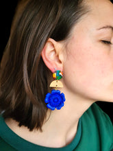 Load image into Gallery viewer, Blue Monday Dangle Earrings - Dúil
