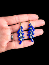 Load image into Gallery viewer, Ariel Blue Dangle Earrings - Dúil
