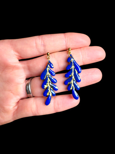 Ariel Blue Dangle Earrings - Dúil