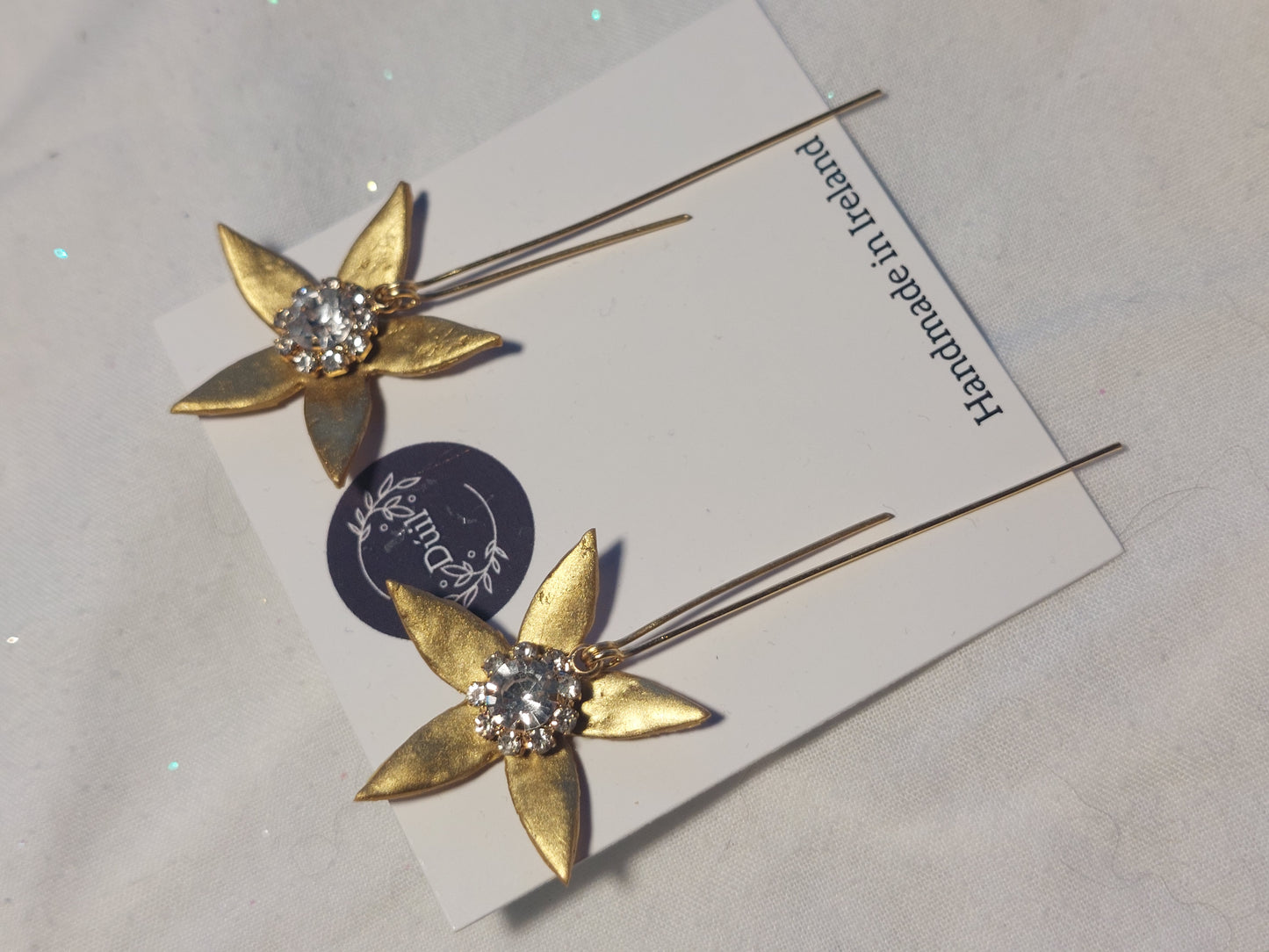 Dúil Réaltín gold earrings - Dúil