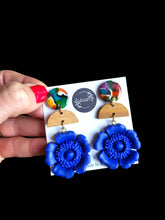 Load image into Gallery viewer, Blue Monday Dangle Earrings - Dúil
