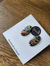 Load image into Gallery viewer, Colour Flow Statement Stud Earrings - Dúil
