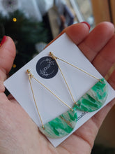 Load image into Gallery viewer, Dúil Green Beth earrings - Dúil
