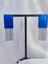 Load image into Gallery viewer, Dúil Leoni Large blue earrings - Dúil
