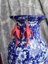 Load image into Gallery viewer, Dúil Fuchsia earrings - Large - Dúil

