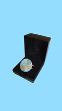 Load image into Gallery viewer, Blue adjustable statement ring | Dúil Jewellery - Dúil
