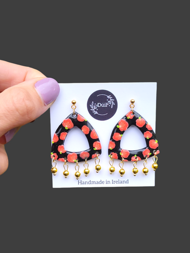 Statement Earrings Irish | Dúil Earrings | Irish Jewellery 