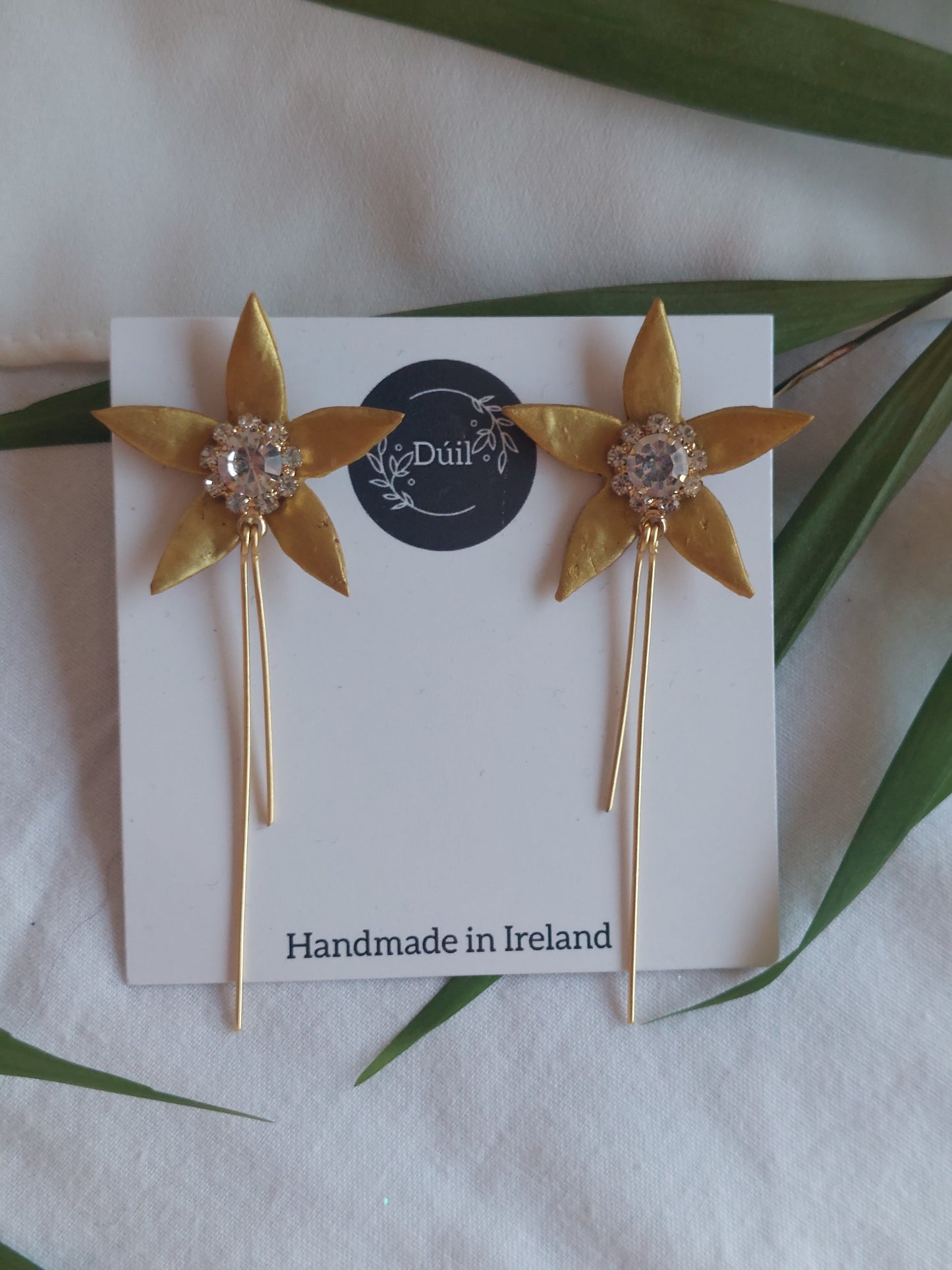 Dúil Réaltín gold earrings - Dúil