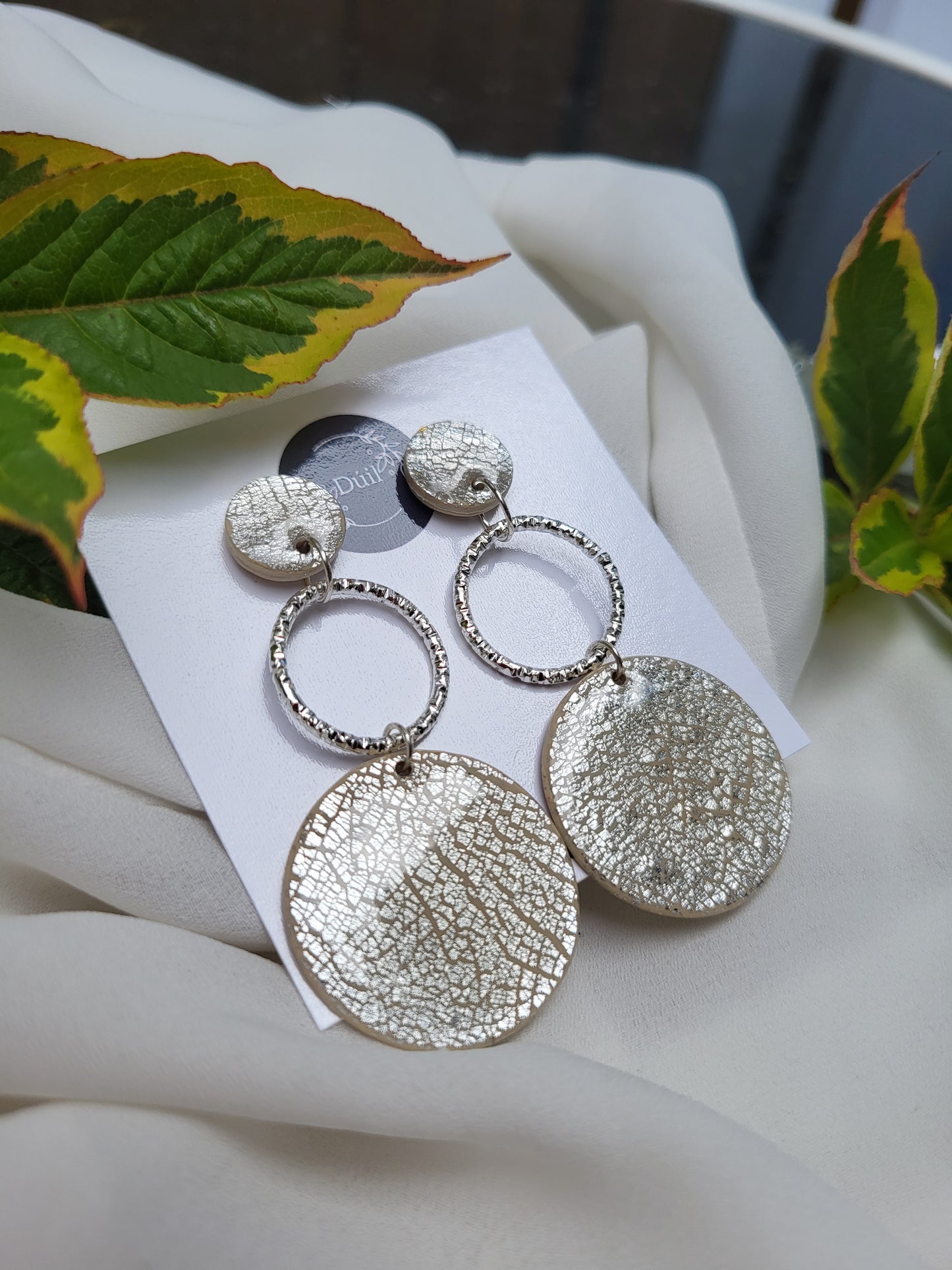 Silver Statement Earrings