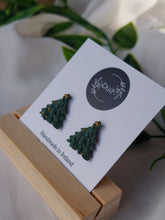 Load image into Gallery viewer, Dúil Christmas tree stud earrings - Dúil
