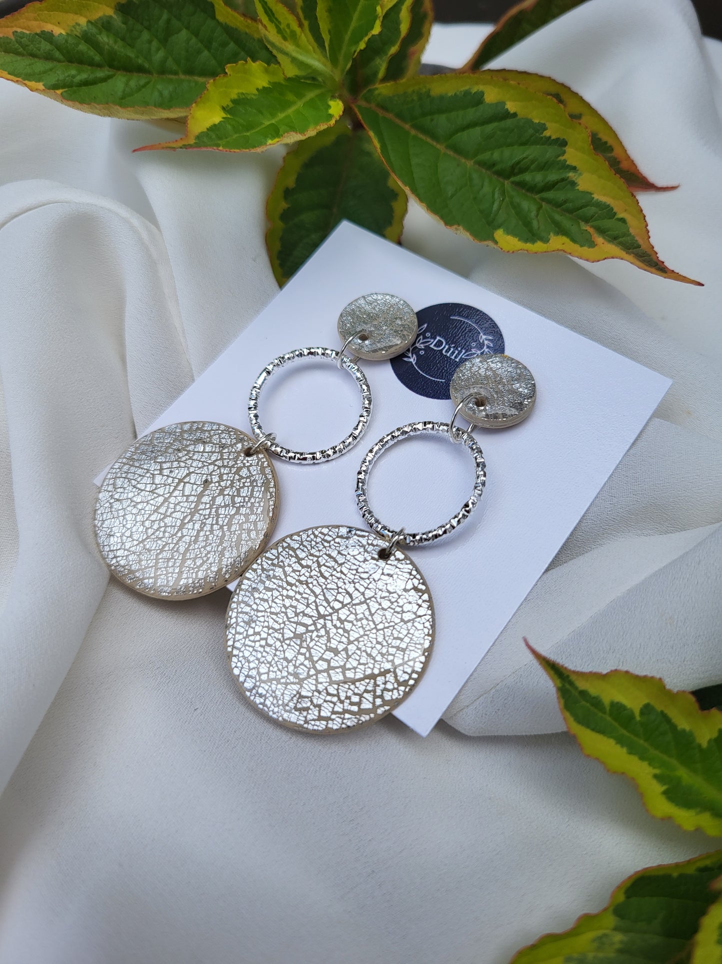 Silver Statement Earrings