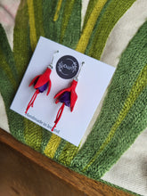 Load image into Gallery viewer, Dúil Fuchsia earrings - Large - Dúil
