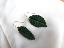 Load image into Gallery viewer, Dúil Dangling leaf earrings || Irish made polymer clay earrings || Dúil - Dúil
