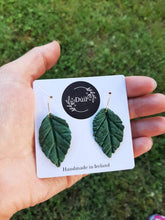 Load image into Gallery viewer, Dúil Dangling leaf earrings || Irish made polymer clay earrings || Dúil - Dúil
