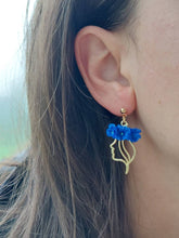 Load image into Gallery viewer, Dúil Doireann Blue earrings - Dúil
